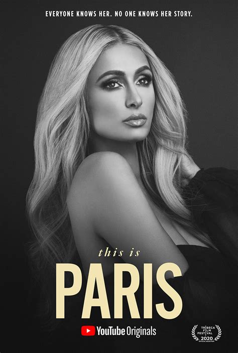 07-Sept-2020 ... Heiress and fragrance mogul Paris Hilton's new documentary is "This Is Paris" on YouTube Originals this month.